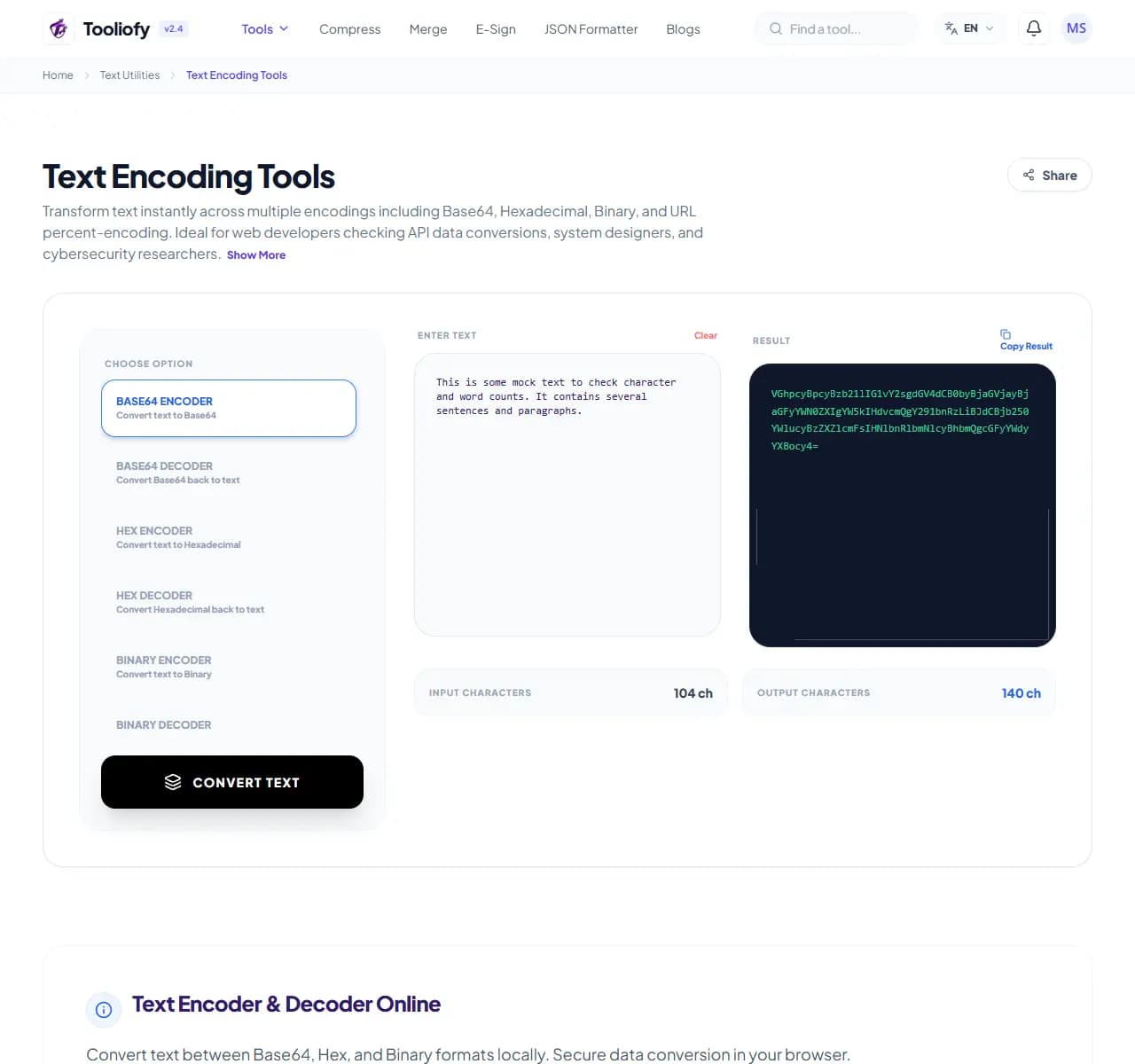 Text Encoding Tools - Download File