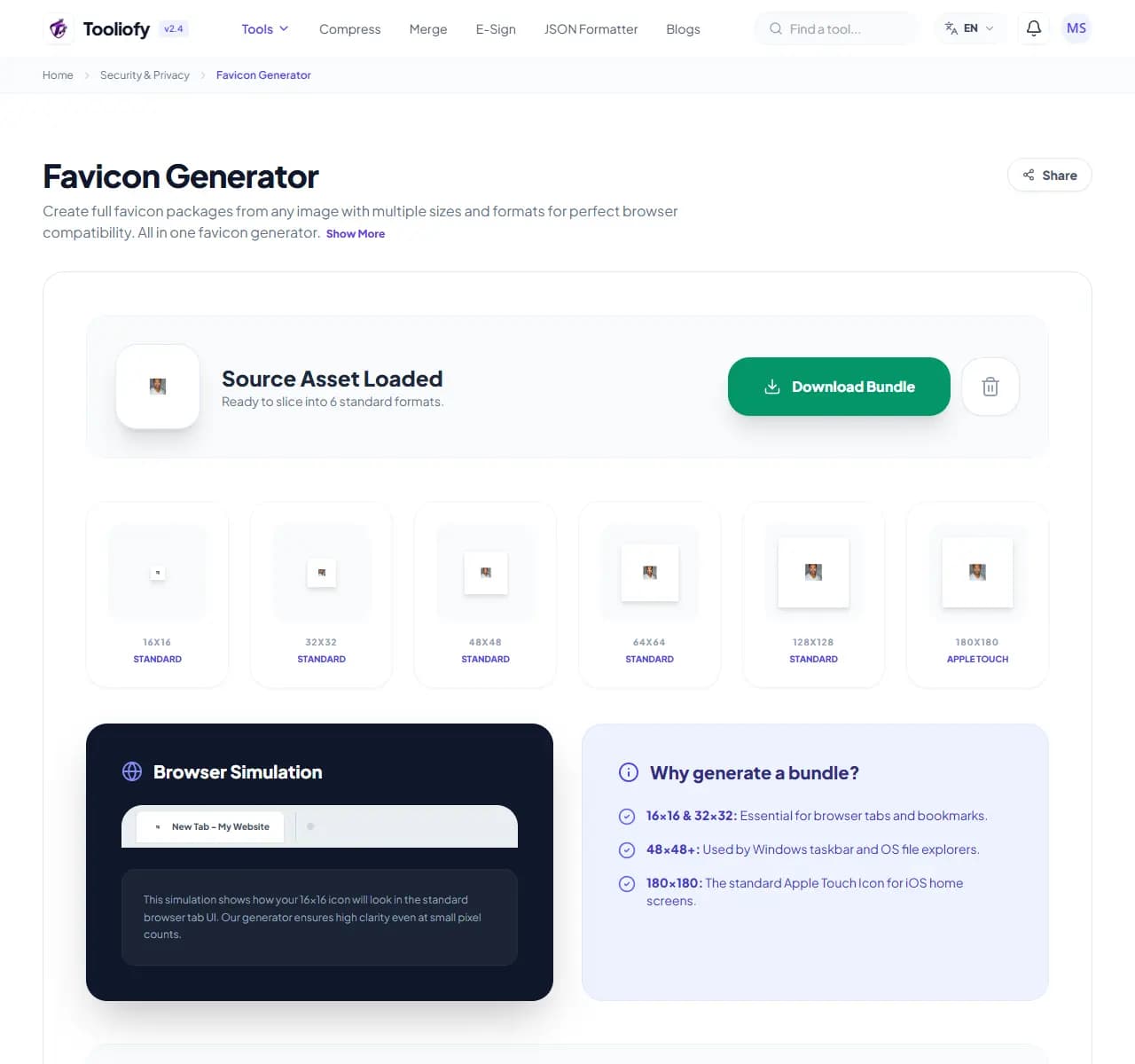 Favicon Generator - Download File