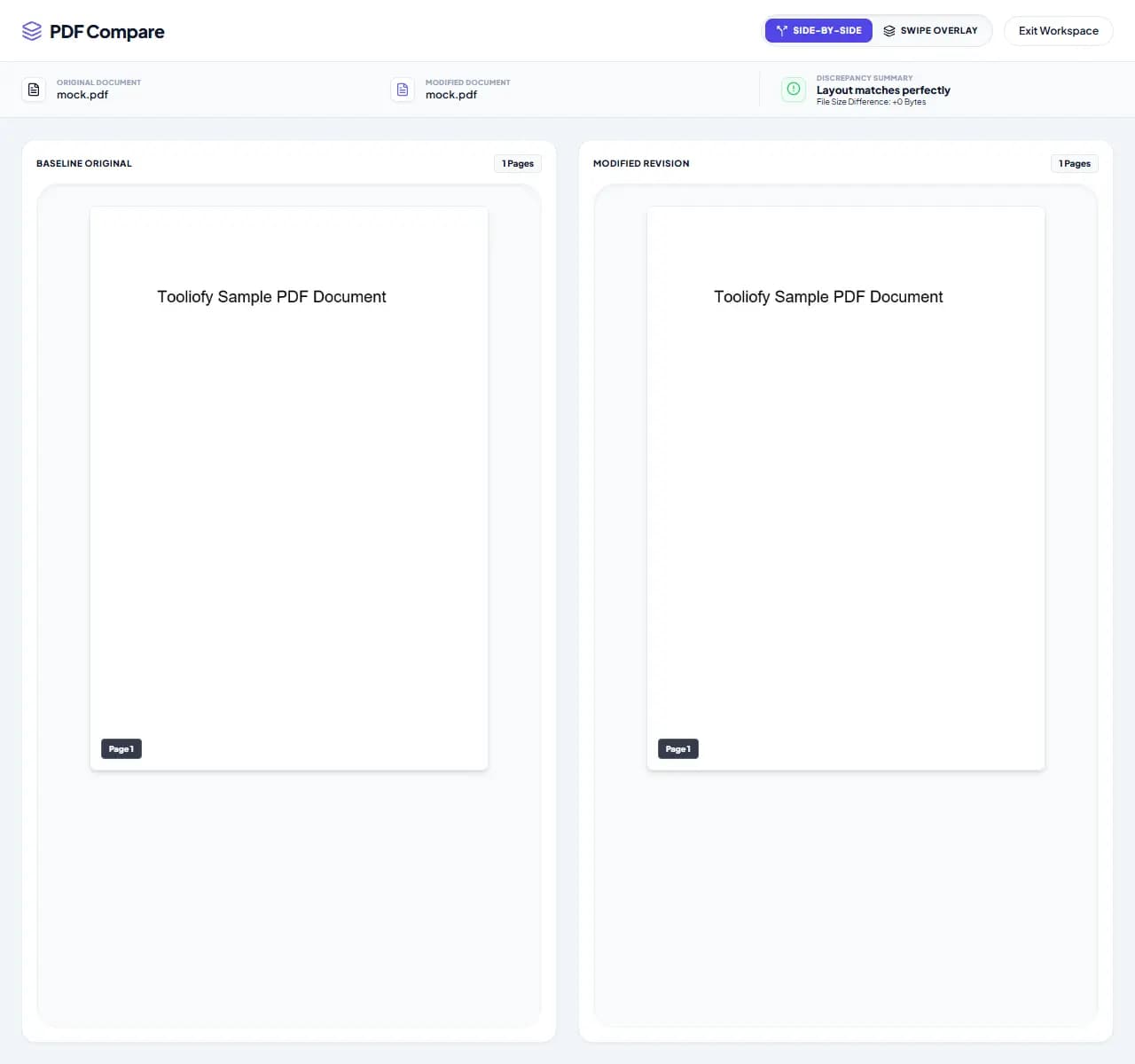 Compare PDF - Download File