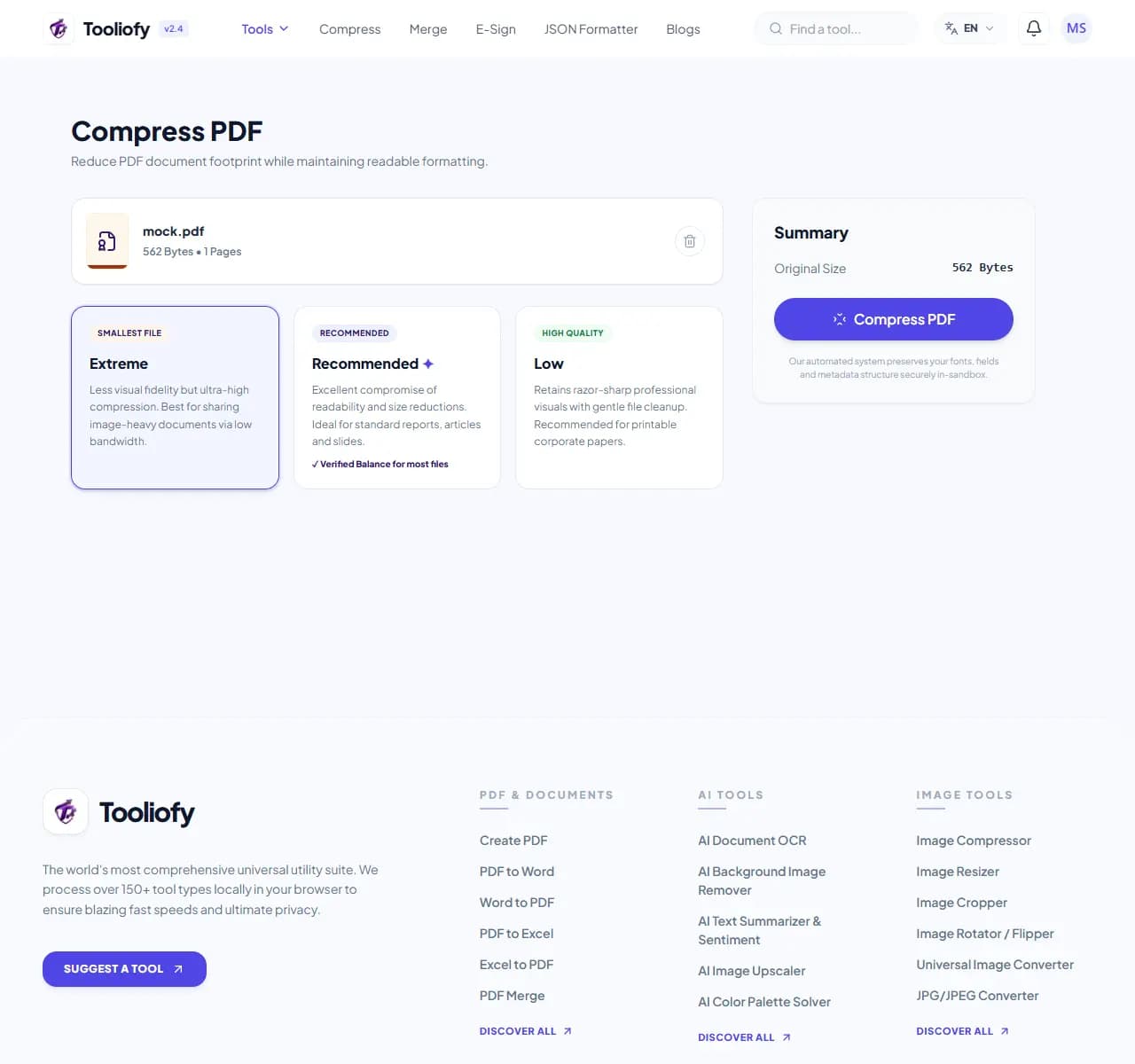 PDF Compress - Download File