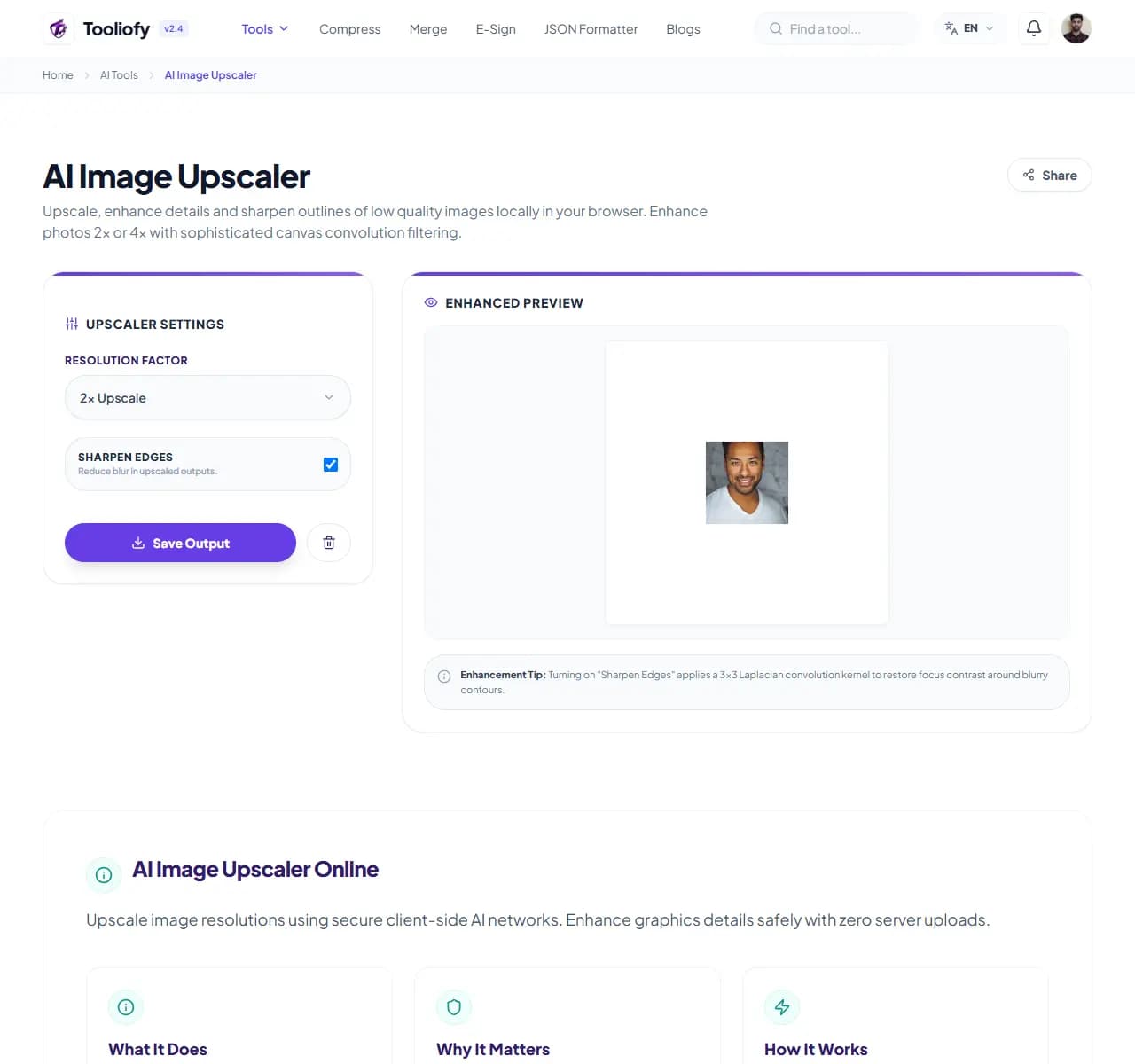 AI Image Upscaler - Download File