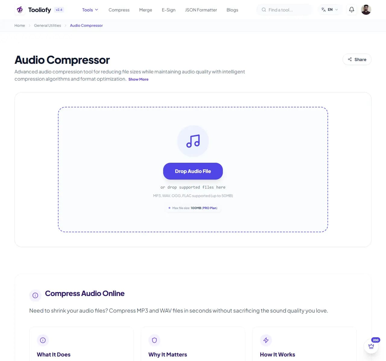 Audio Compressor - Download File