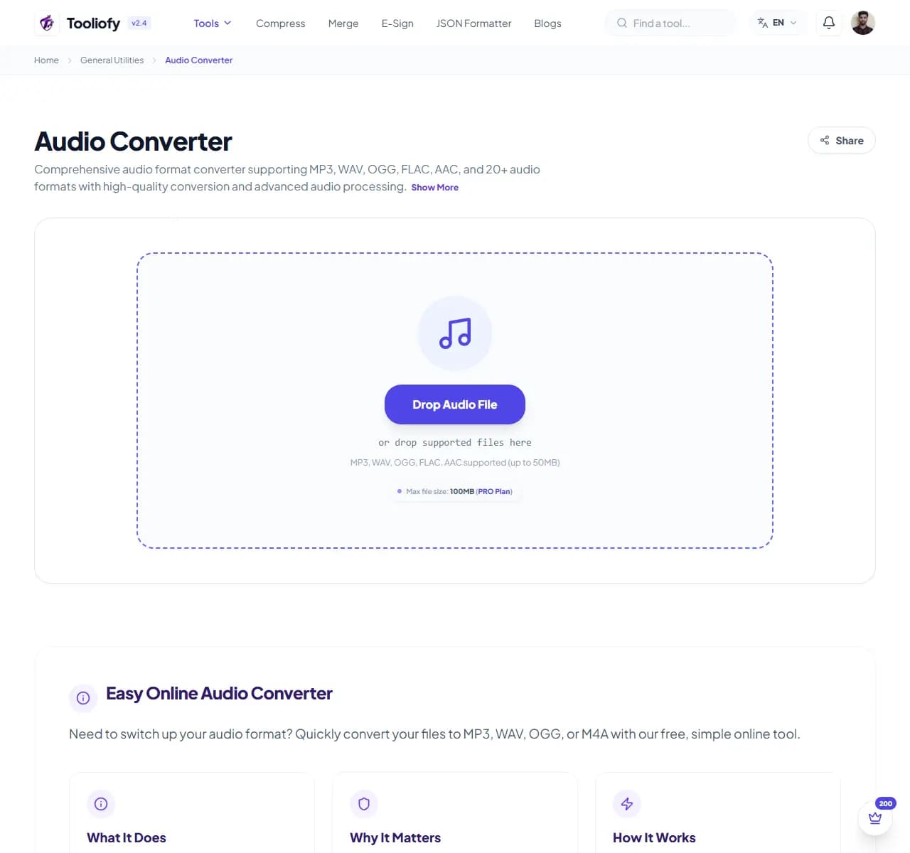Audio Converter - Download File