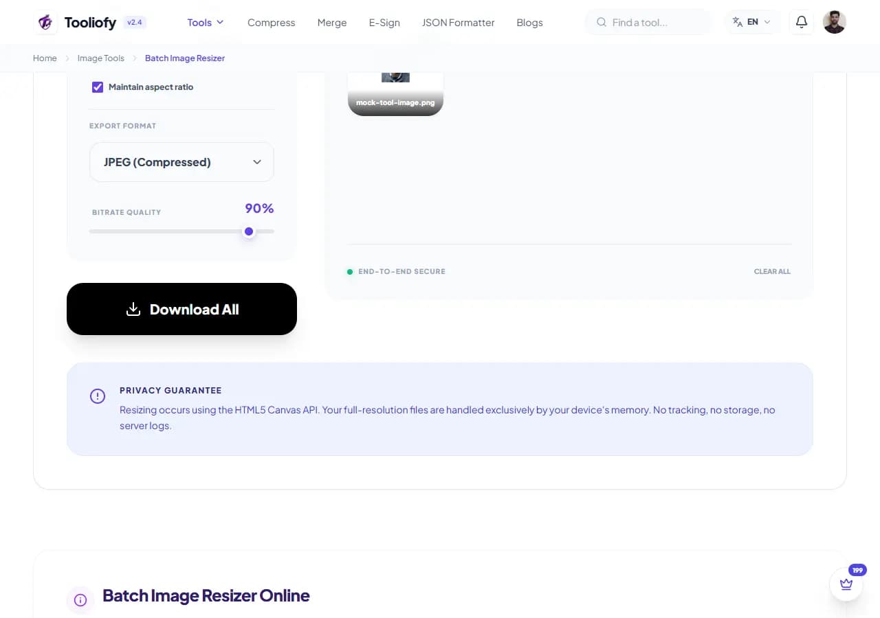 Batch Image Resizer - Download File