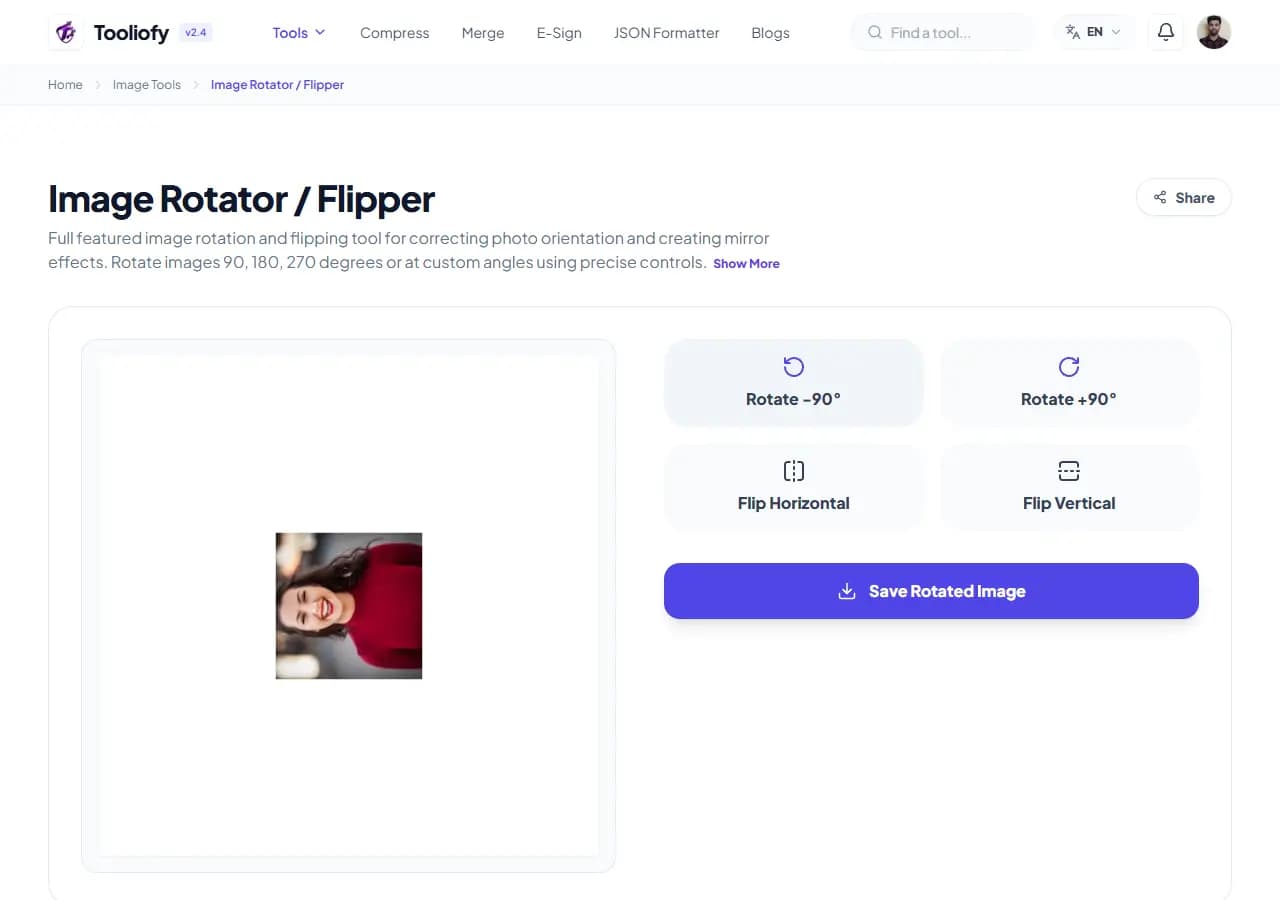 Image Rotator / Flipper - Download File