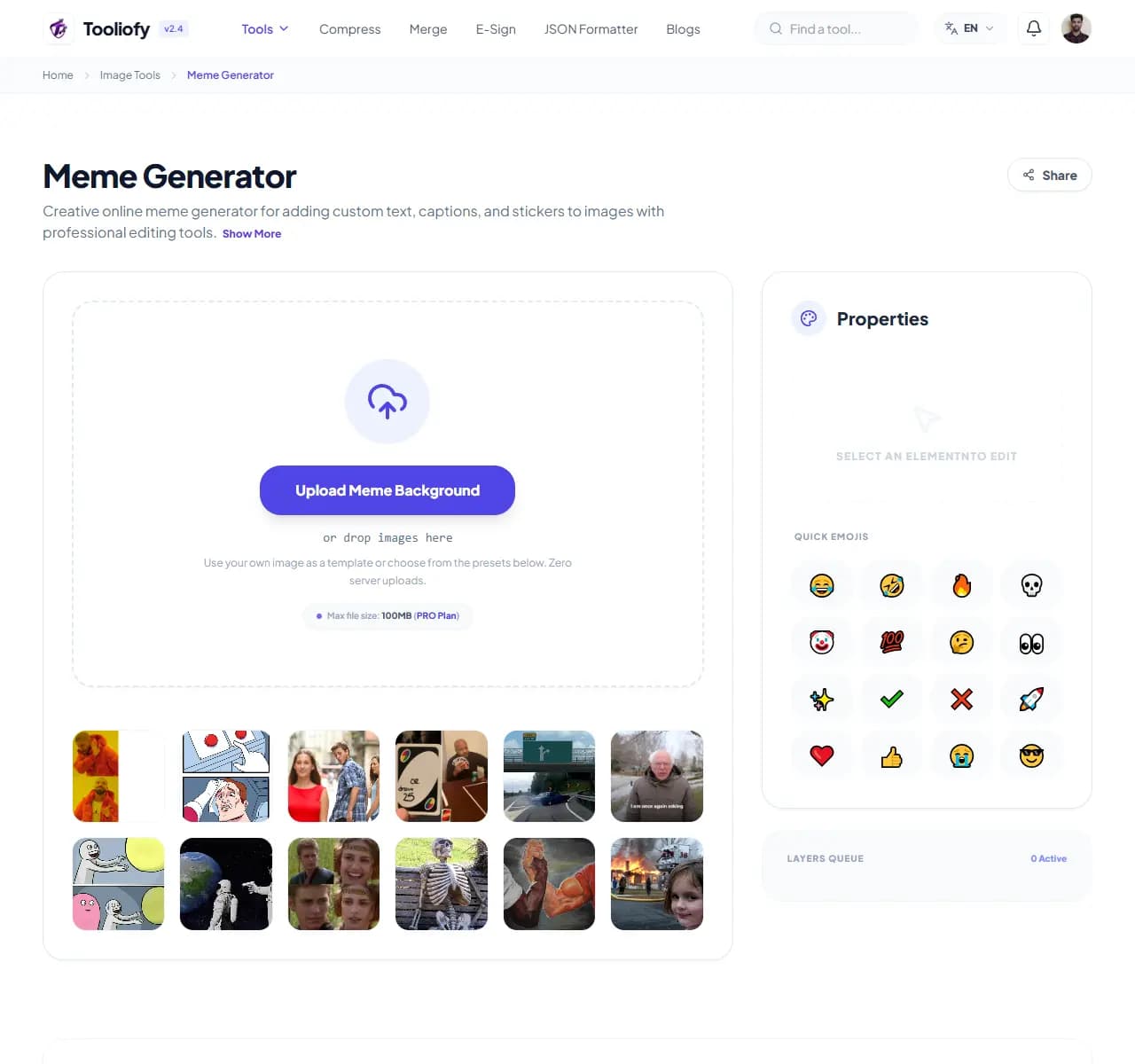 Meme Generator - Select File