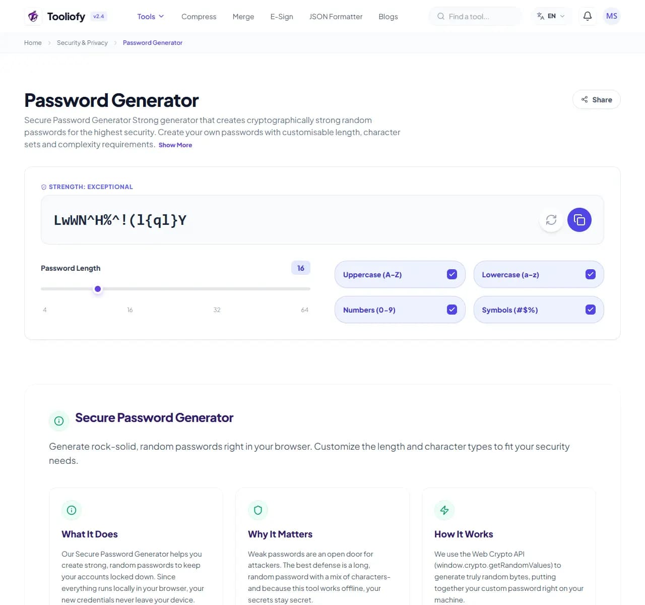 Password Generator - Download File