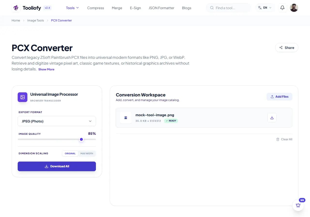PCX Converter - Download File