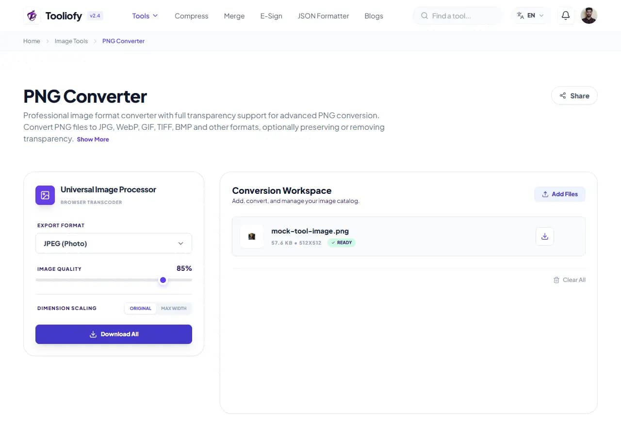 PNG Converter - Download File