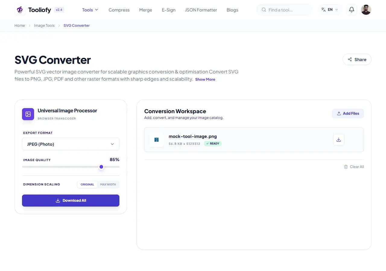 SVG Converter - Download File