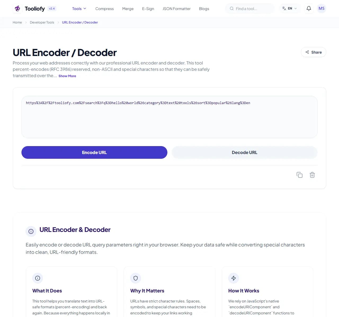 URL Encoder / Decoder - Download File