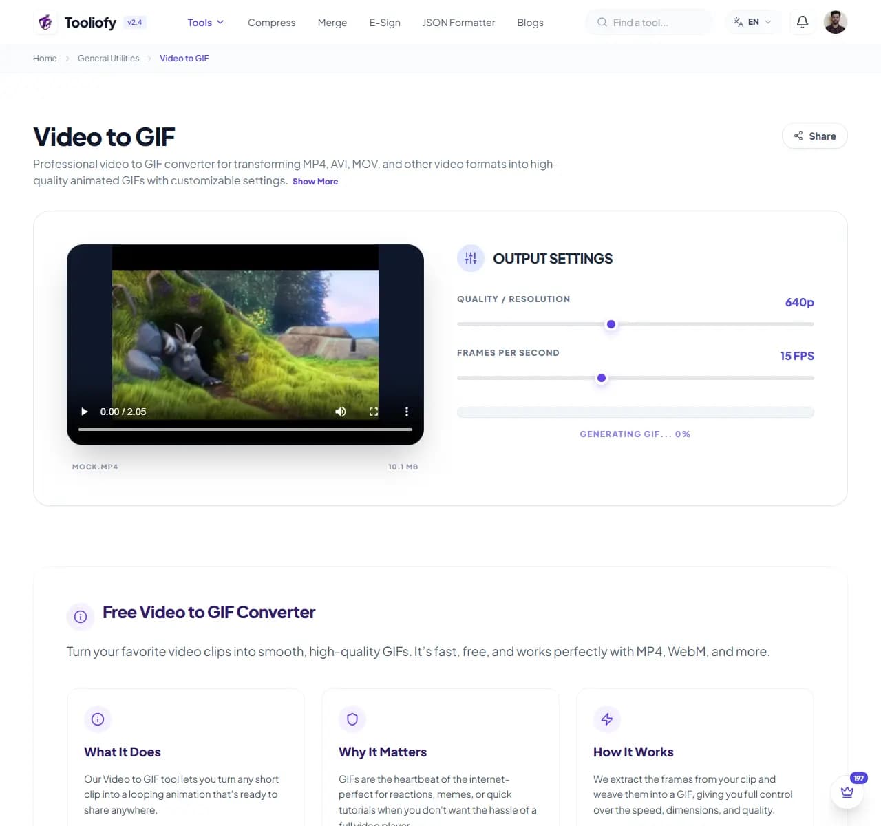 Video to GIF - Download File