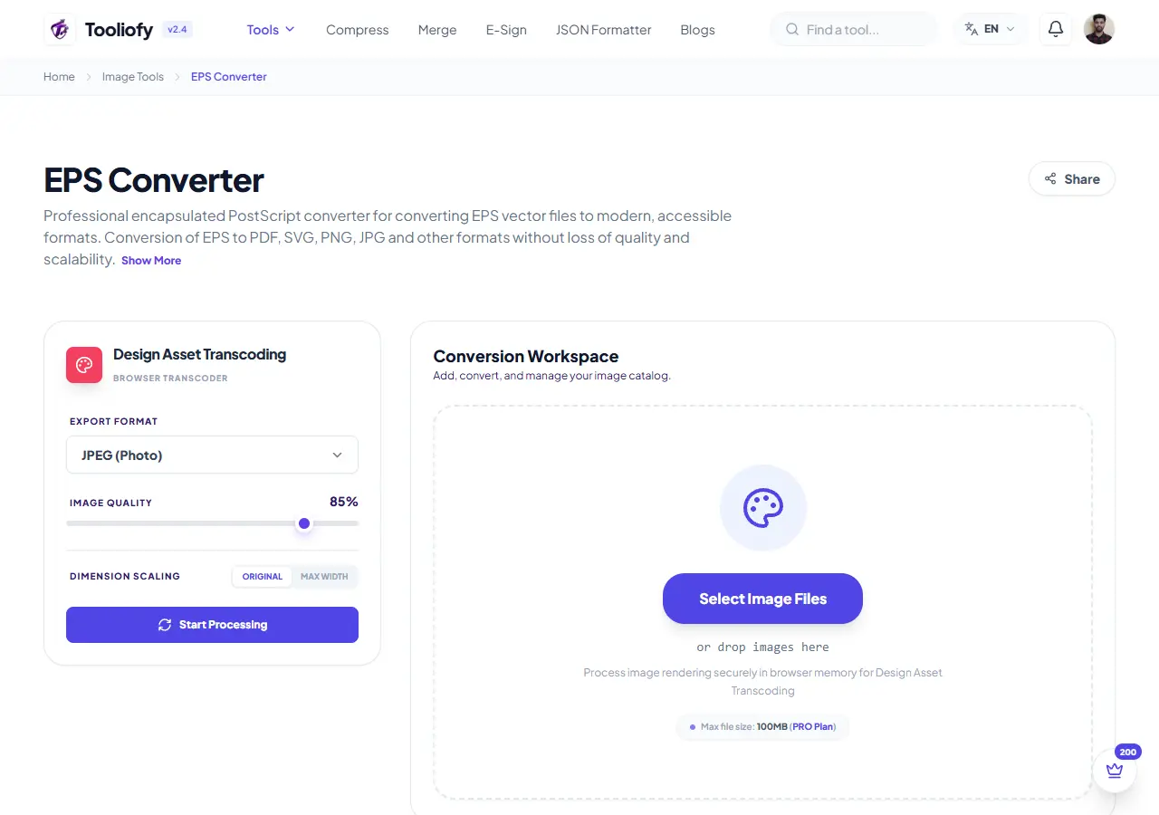 EPS Converter preview
