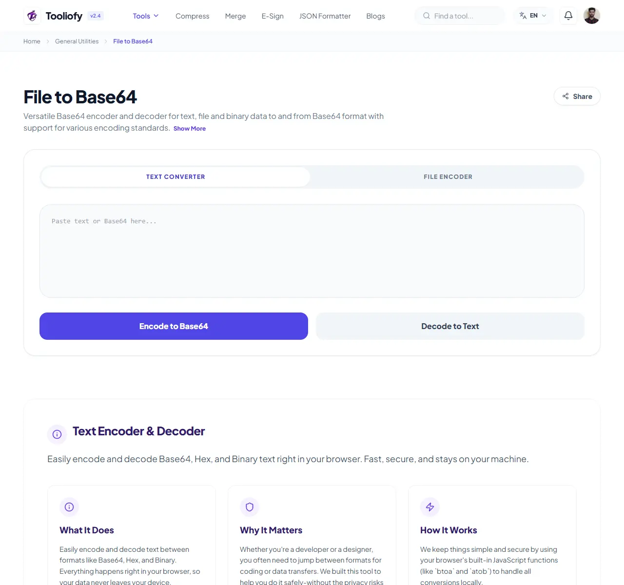 File to Base64 preview