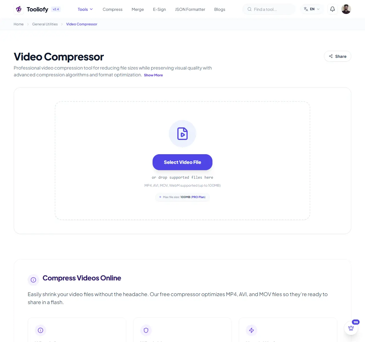 Video Compressor preview
