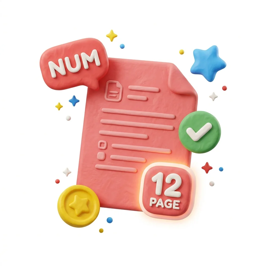 Add Page Numbers