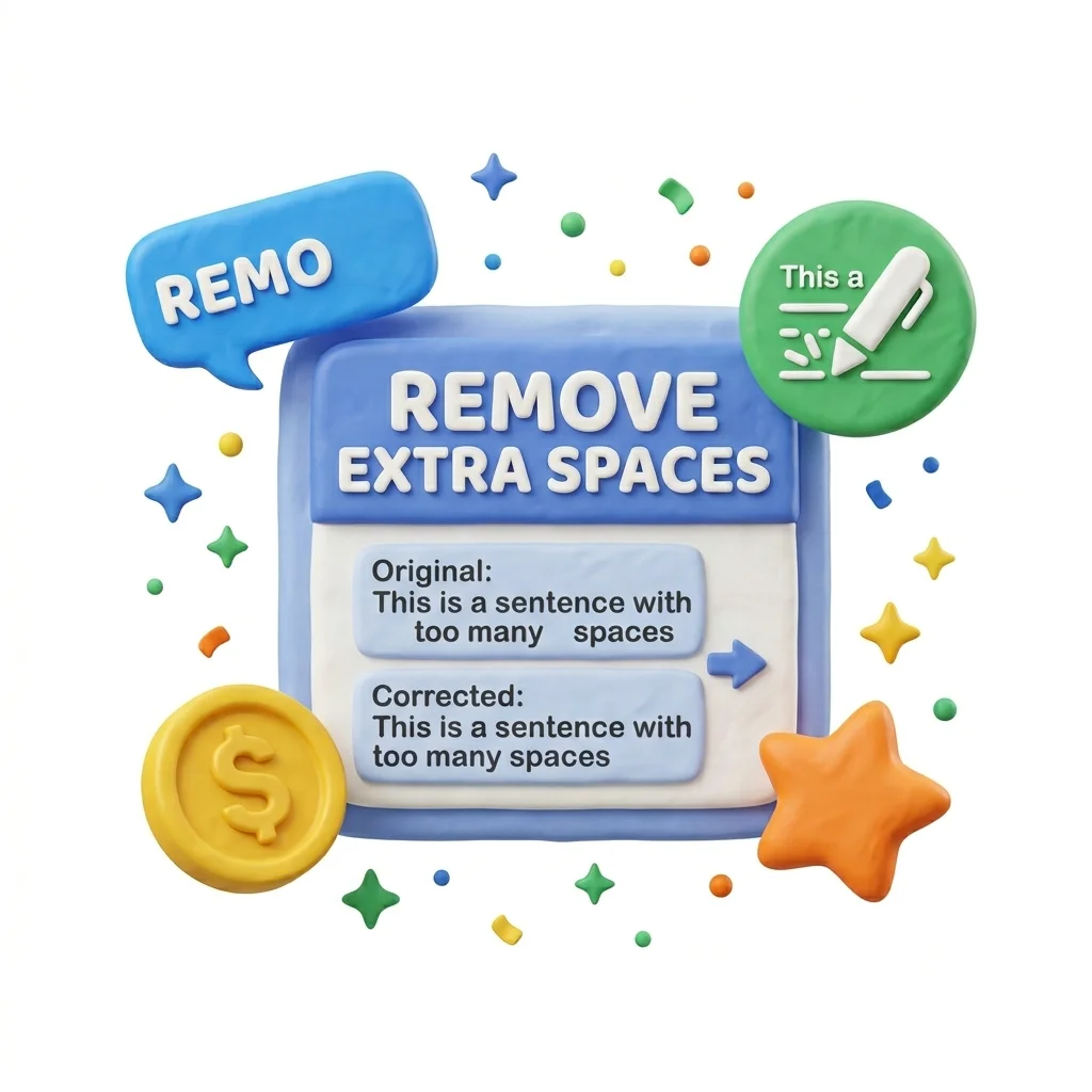 Remove Extra Spaces